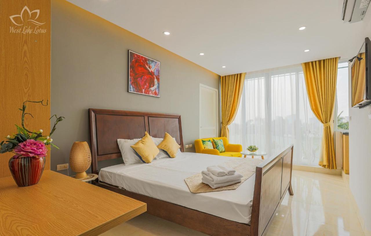 The Lakeview - West Lake Lotus Apartments Ханой Экстерьер фото